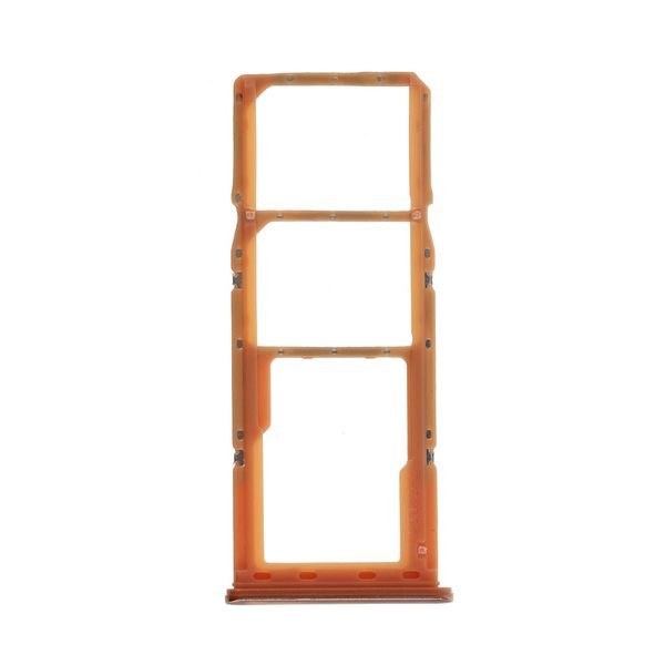 Samsung Galaxy A70 šuplík na SIM a SD kartu korálově oranžová A705