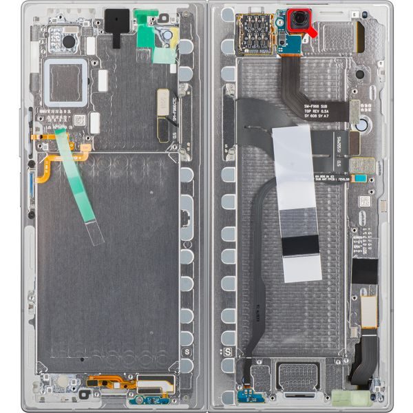 Samsung Galaxy Z Fold 7 F966 LCD displej dotykové sklo originálne (Service Pack) vnútorný - Silver Shadow