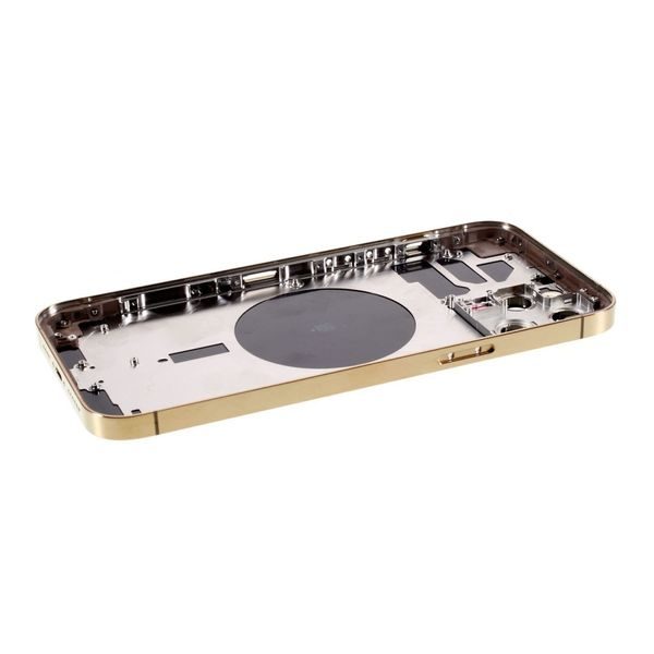 Zadní kryt baterie Apple iPhone 12 Pro Max včetně rámečku housing zlatý