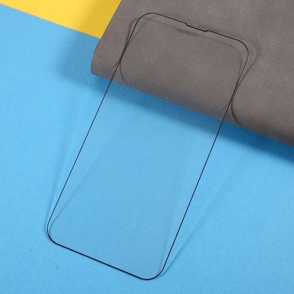 Ochranné tvrzené sklo Apple iPhone 13 Pro MAX s mřížkou na sluchátko proti prachu