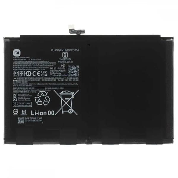 BN81 Battery for Xiaomi Redmi Pad / Redmi Pad SE Original (Service Pack)