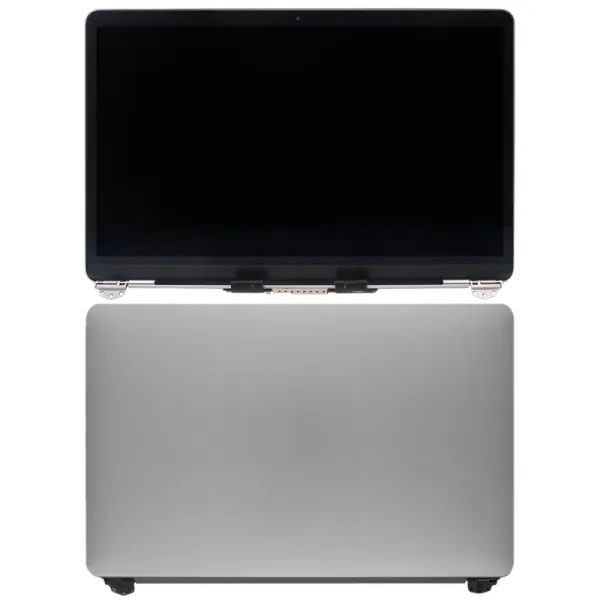 LCD displej pro MacBook Air M1 13" A2337 kompletní horní víko - Space grey (bez loga)