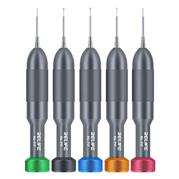 RELIFE RL-717A sada 5 presných skrutkovačov na servis elektroniky