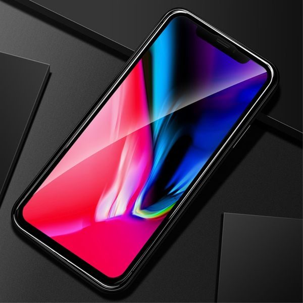 Apple iPhone X / XS Ochranné tvrzené sklo 5D černé