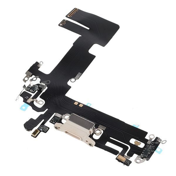 Flex nabíjení Apple iPhone 13 nabíjecí port mikrofon konektor bílý