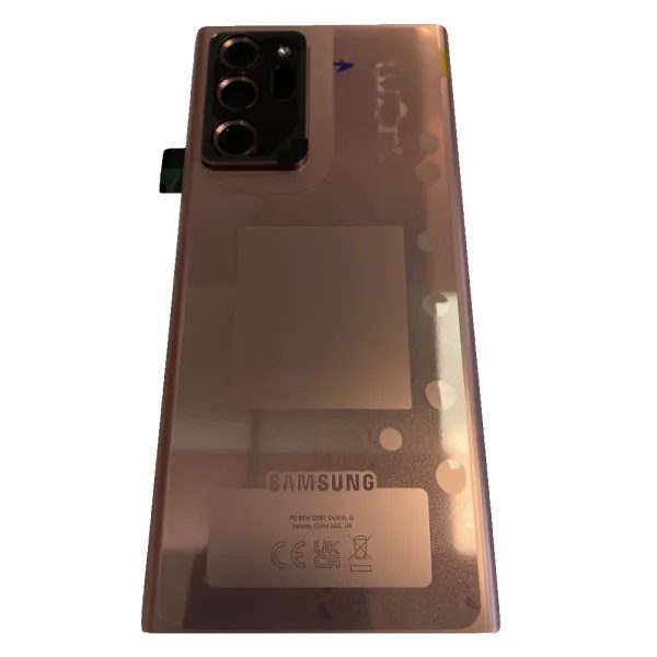 Samsung Galaxy Note 20 Ultra zadní kryt baterie včetně krytky fotoaparátu N985/N986 (Service Pack) Bronze