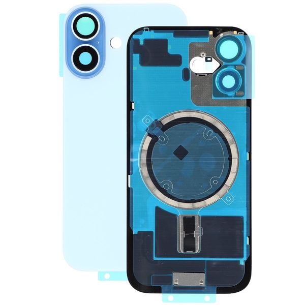 Rear battery cover for iPhone 17 (misty blue)