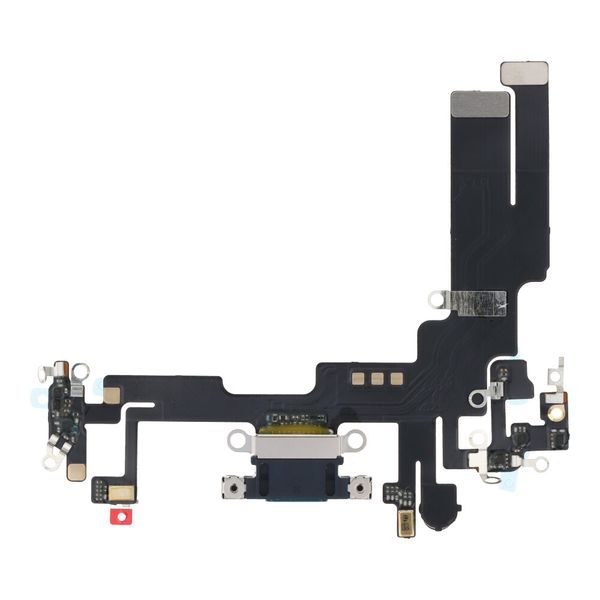 Nabíjací konektor flex mikrofón iPhone 14 (čierny)