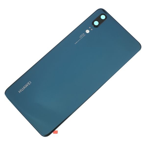 Huawei P20 zadní kryt baterie modrý včetně krytky fotoaparátu