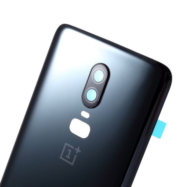 Oneplus 6 zadní kryt baterie šedý včetně krytky čočky fotoaparátu