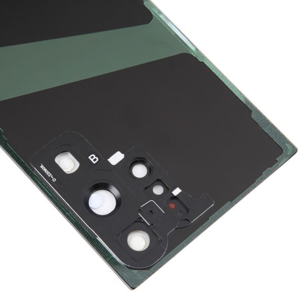 Samsung Galaxy S23 Ultra Zadní kryt baterie černý S918 včetně krytky fotoaparátu