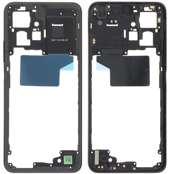 Xiaomi Redmi Note 12 4G Middle Frame (Black)