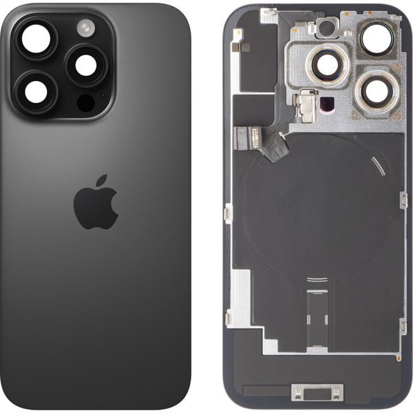 Zadný kryt batérie iPhone 16 Pro (originálny PULL) čierny