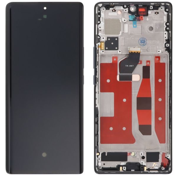 Honor 70 LCD Display Touch Glass (Including Frame) Black