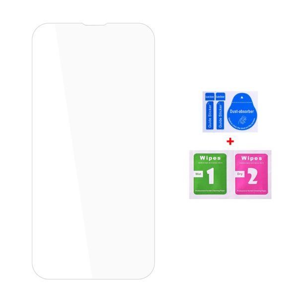 Ochranné tvrzené sklo 2,5D pro iPhone 15 Pro (sada 10 kusů)