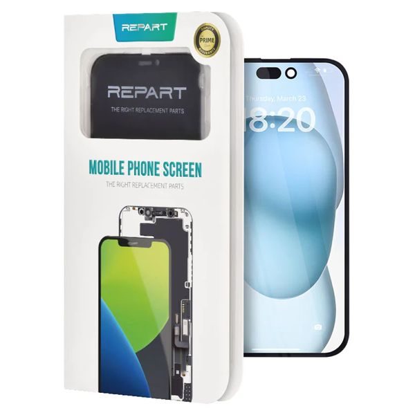 iPhone 15 LCD Display Touch Glass (REPART Soft OLED)