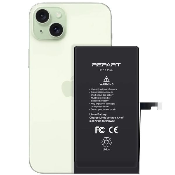 REPART Battery for iPhone 15 Plus