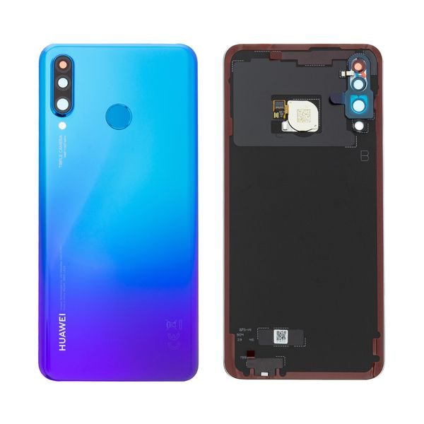 Huawei P30 Lite zadní kryt baterie Peacock Blue (Service Pack)