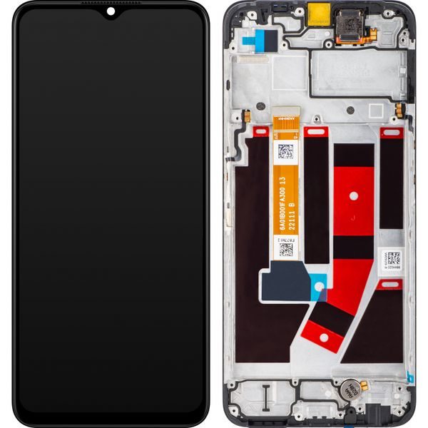 OnePlus Nord N20 SE LCD displej dotykové sklo včetně rámečku (Service Pack) Black