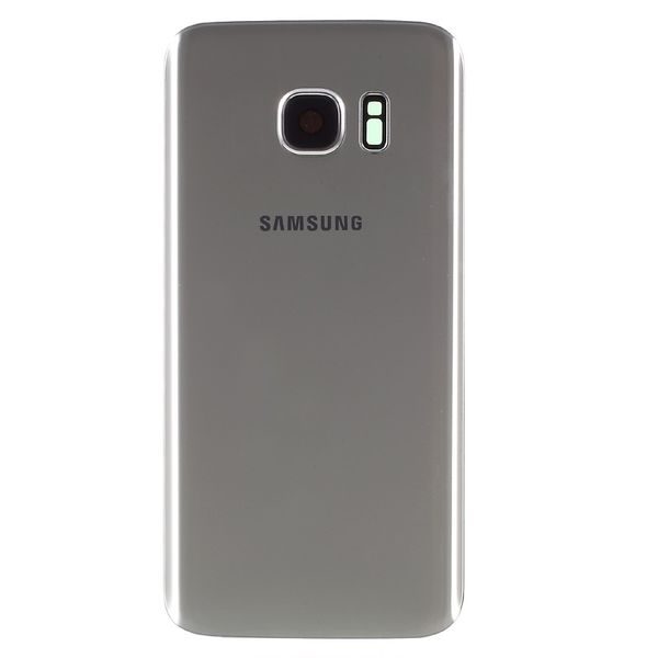 Samsung Galaxy S7 zadní kryt baterie stříbrný včetně krytky fotoaparátu Silver G930F