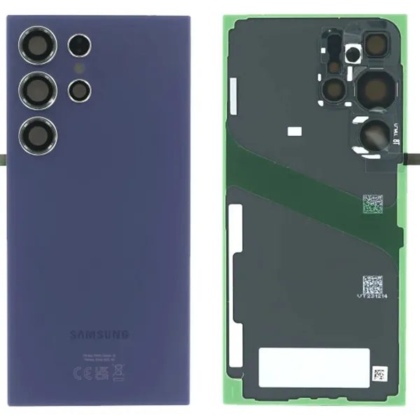 Samsung Galaxy S24 Ultra S928 Original Battery Back Cover (Service Pack) Titanium Violet