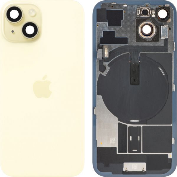 Zadný kryt batérie iPhone 15 (originálny PULL) žltý