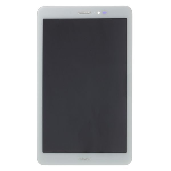 Huawei MediaPad T1 8.0 LCD displej dotykové sklo bíle komplet přední panel T1-821l/S8-701u