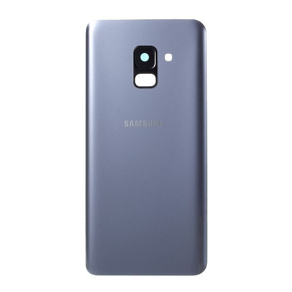 Samsung Galaxy A8 2018 zadní kryt šedý osazený včetně krytky fotoaparátu A530F