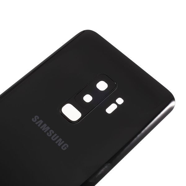 Samsung Galaxy S9+ Plus zadní kryt baterie včetně krytky kamery Černý G965