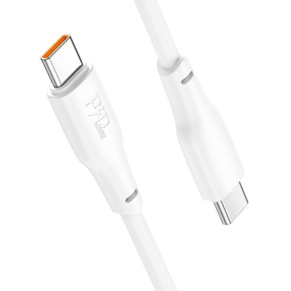 Hoco X93 USB-C to USB-C Cable 100W 5A (1m) White