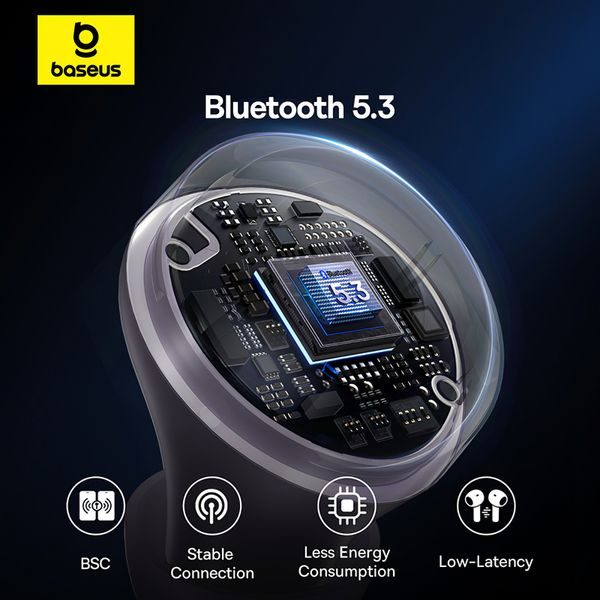 Baseus Bowie E18 Wireless Headphones - Black