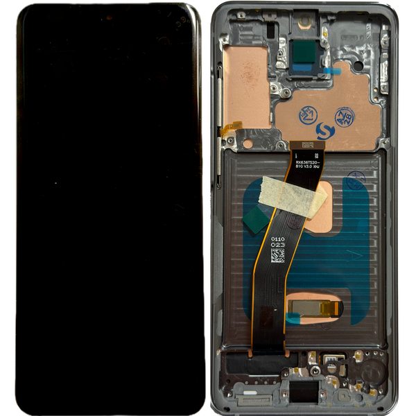 Samsung Galaxy S20 G980 LCD displej dotykové sklo (A+ OLED včetně rámečku) Cosmic Gray