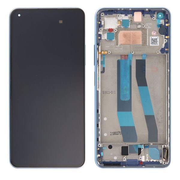 Xiaomi 11 Lite 5G NE LCD displej dotykové sklo včetně rámečku Blue