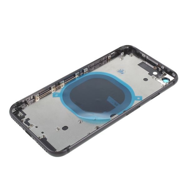 Apple iPhone 8 zadní kryt baterie včetně středového rámečku telefonu šedý space grey