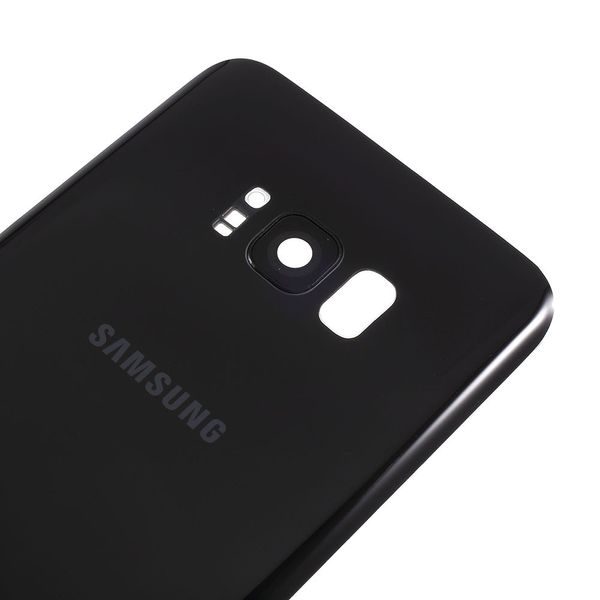 Samsung Galaxy S8 Plus zadní kryt baterie osazený včetně krytky fotoaparátu černý G955F