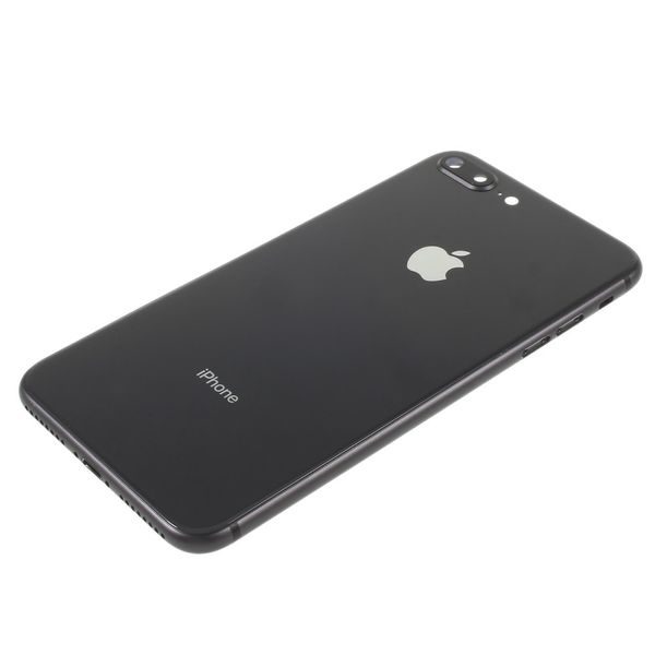 Apple iPhone 8 Plus zadní kryt baterie včetně středového rámečku telefonu šedý space grey