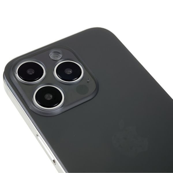 Zadní kryt baterie iPhone 14 Pro Max černý s větším otvorem pro kamery