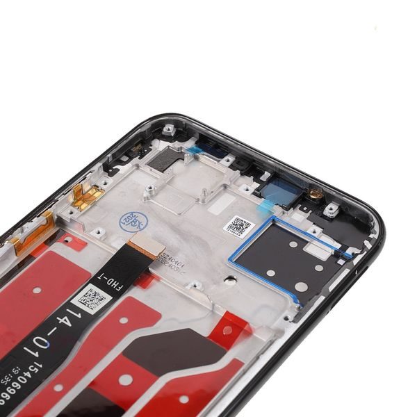 Huawei P40 Lite LCD displej dotykové sklo (včetně rámečku) černý