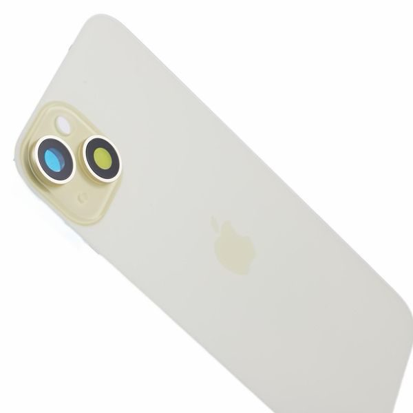 Zadní kryt baterie pro iPhone 15 Plus (žlutý)