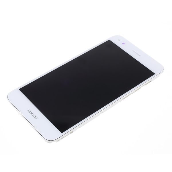 Huawei P9 Lite mini LCD displej dotykové sklo bílé včetně rámečku