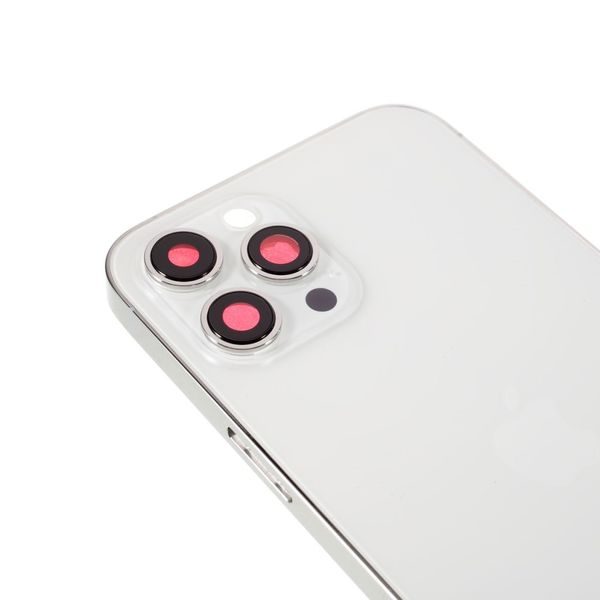 adní kryt baterie Apple iPhone 12 Pro Max včetně rámečku housing bílý