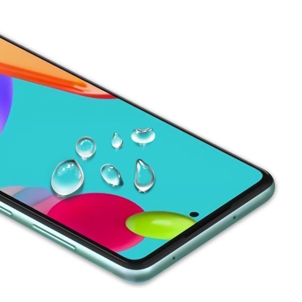 Samsung Galaxy A52 5G Ochranné tvrzené sklo černé 3D