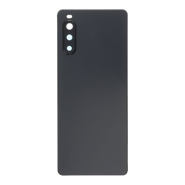 Sony Xperia 10 II Black Rear Battery Cover Including Camera Lens Cover