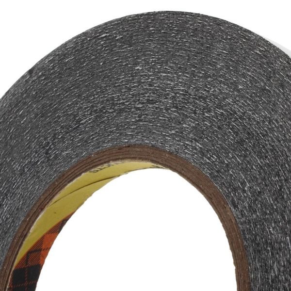 3M Double-Sided Adhesive Tape Black 50m x 10mm Roll