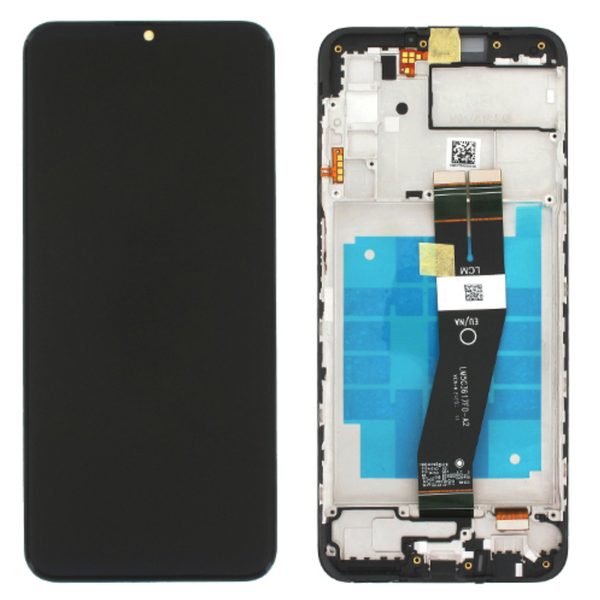 Samsung Galaxy A03 LCD displej dotykové sklo včetně rámečku A035G (Service Pack)