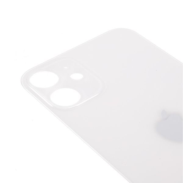 Apple iPhone 12 zadní kryt baterie bílý s větším otvorem pro kamery