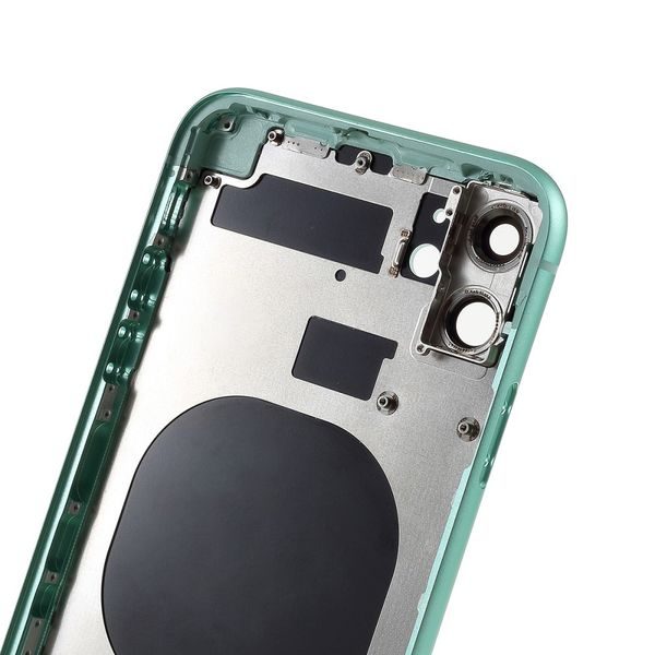 Zadní kryt baterie Apple iPhone 11 zelený včetně středního rámečku