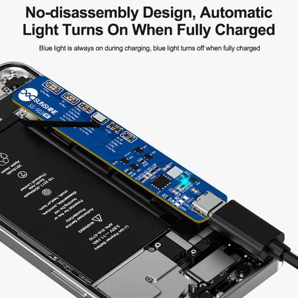 SUNSHINE SS-903 SE – Activation Board for iPhone 8-16 Pro Max Batteries