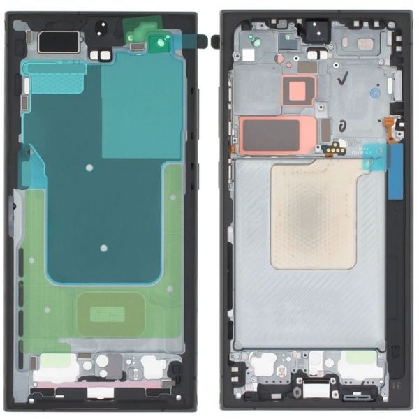Samsung Galaxy S24 Ultra S928 středový rám (black)