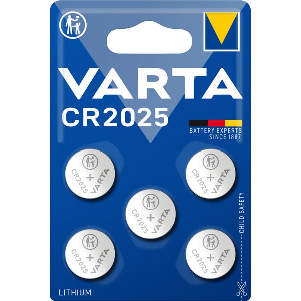 VARTA CR2025 Battery (5 pieces)